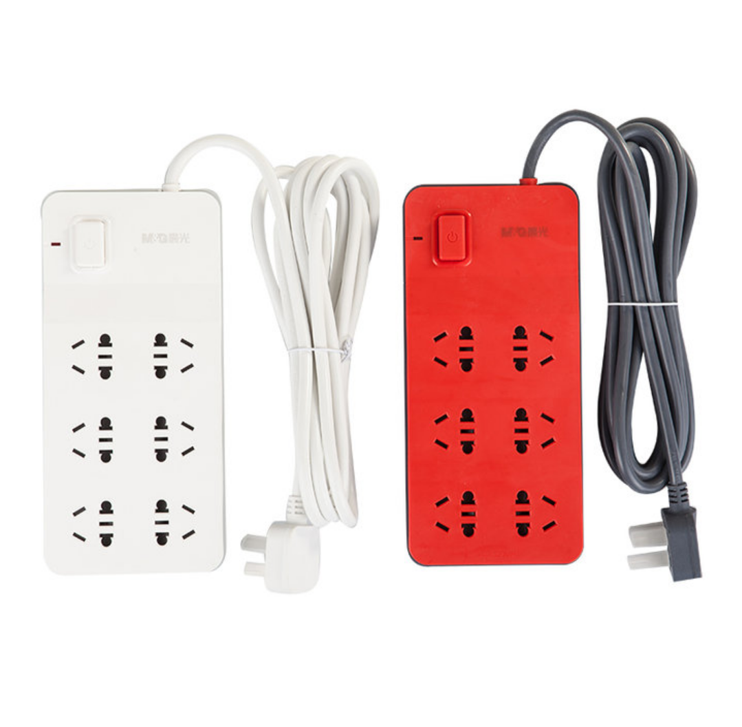 晨光六位延長(zhǎng)線(xiàn)插座六位3米